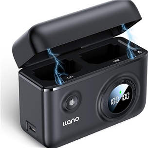llano CS2デュアルカメラバッテリー急速充電器 NP-W235用